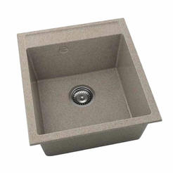 Einzelspüle 51 x 46cm, Granit, Magnifico