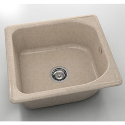 Einzelspüle 51x56 Farbe 127