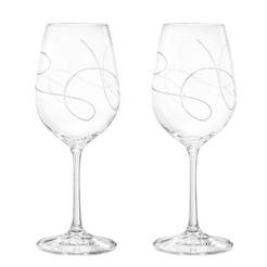 Чаши за вино Bohemia String Decor 350мл, 2 броя