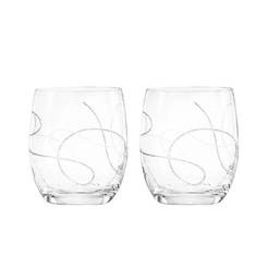 Whiskey glasses Bohemia String Decor 300ml, 2 pieces