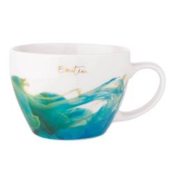 Porcelain cup for hot drinks 300ml Emotions decor 4