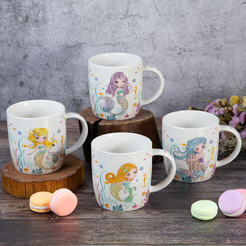 Porcelain mug 350ml mermaid 79032352