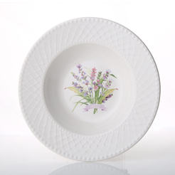 Plate - 21 cm deep, lavender