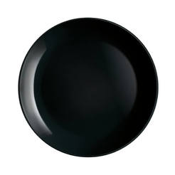 Plate main opal 25 cm Luminarc - Diwali black