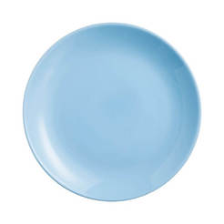 Dining plate basic opal 25 cm Luminarc - Diwali blue