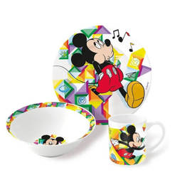 Детски сервиз порцелан 3 части Mickey color flow