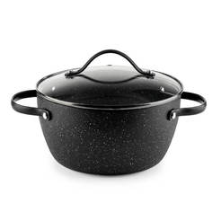 Тенджера с капак 20х10.5см 2.6л Symphony кован алуминий LUIGI FERRERO