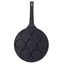 Pancake pan with molds Ø26cm non-stick coating animals 2 ALTOM