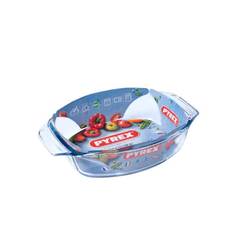 Oval tray with handles 30 x 21 cm, 2 l Pyrex