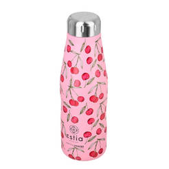 Thermos-Reiseflasche 500ml Save the Aegean kirschrot/pink ESTIA