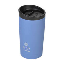 Термо чаша туристическа 350мл Save the Aegean син деним ESTIA