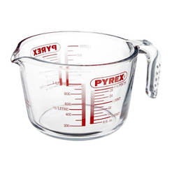 Measuring jug measuring cup 1l, ф15 cm Pyrex