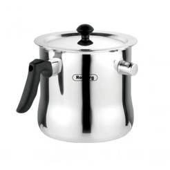 Milk maker with lid 2.5l stainless steel Rosberg
