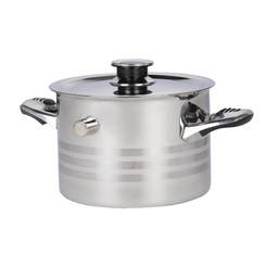 Milk maker with lid 4l stainless steel Rosberg