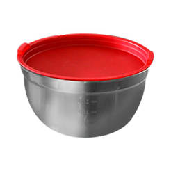 Мерителна кухненска купа с капак 20см, 2 литра, инокс