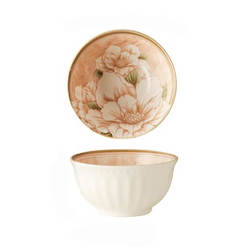 Ceramic bowl 11.6x5.9cm/340ml Camellia