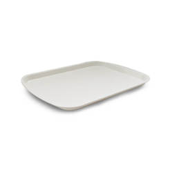 Serving board 36 x 46 x 2cm plastic white Atlas