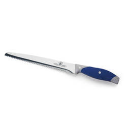 Bread knife - with blue handle