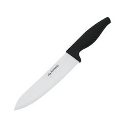 Универсальный керамический нож 16 см черный