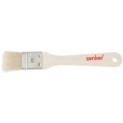 Cooking brush for smearing 19 cm, with natural hair, wooden handle