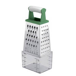 Kitchen grater with measuring cup Handy