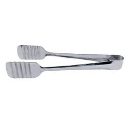 Metal serving tongs 22 cm