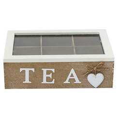 Кутия за чай 24х16.5х7.5см