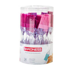 Silicone brush 22.5 cm heat resistant, different colors