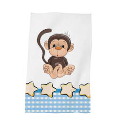 Детска хавлиена кърпа 30 х 50см - Маймунка