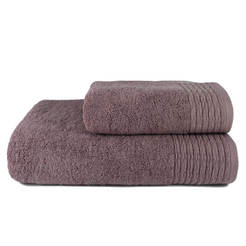 Sydney towel - 30 x 50 cm, 100% cotton, rose ash