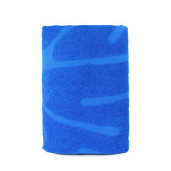 Плажна хавлиена кърпа 80 х 160см, синя, 300гр./кв.м.