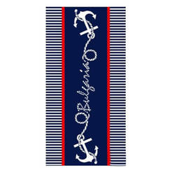 Beach towel F017 70 x 140 cm, 400 g / sq.m.