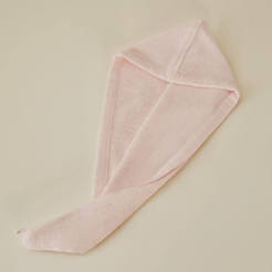 Towel for the head 100% cotton 380 g / sq.m. pink
