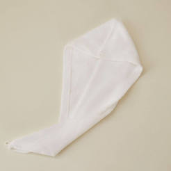 Хавлиена кърпа за глава 100% памук 380гр/кв.м. бяла