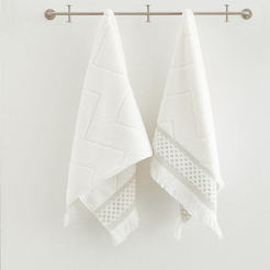 Хавлиена кърпа за баня 76 х 152см 97% памук 3% полиестер 550гр/кв.м. бяла Peninsula