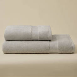 Bath towel 50 x 100 cm 100% cotton 600 g / sq.m. gray Ilda