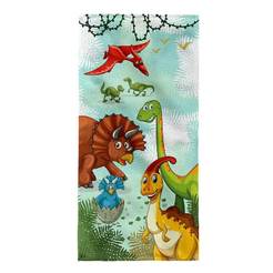 Children's beach towel 70 x 140 cm Jurassic