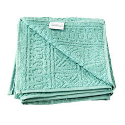 Bath towel 30x50cm 100% cotton 500g/sq.m. Aqua Boho