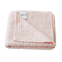 Bath towel 50x90cm 100% cotton 500g/sq.m. boho rose