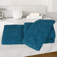 Bath towel 30 x 50cm Fusion 100% cotton 400g/m2 turquoise