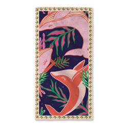 Beach towel terry cloth 80 x 160 cm Ocean dance