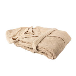 Халат за баня с качулка Ритон 100% памук, 400гр/кв.м. екрю, L