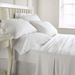 Sleeping sheet 220 x 260 cm Ranfors, white