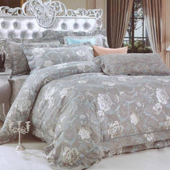 Bedding set 4 parts, 100% ranfors, Latana