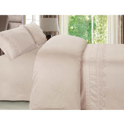 Bedding set Adiv ash from roses - 4 parts, satin-jacquard luxury