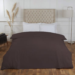 Bettbezug 150x215cm Mikrofaser dunkelgrau 13 MONI TEX