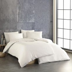 Спален комплект 4 части 100% памук ранфорс щампа Cream