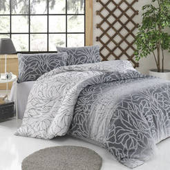 Bettwäscheset 3-teilig Polycotton Druck 3272-02