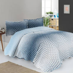 Спално бельо комплект 3 части поликотон щампа 20566-1