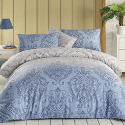 Спално бельо комплект 4 части поликотон щампа 40111-01